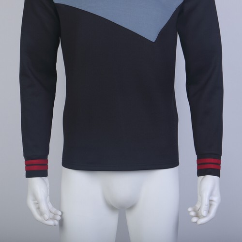 For ST Prodigy Captain Kathryn Janeway Uniforms Male Starfleet Shirts Costume - Picture 8 of 11
