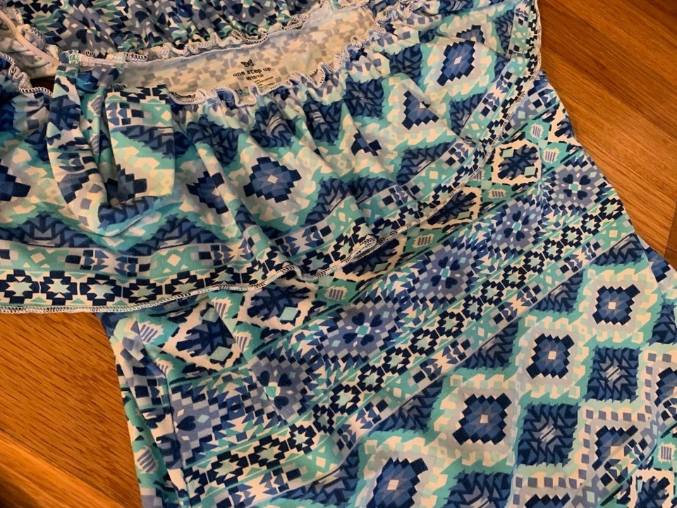 girl Tank Top LOT cami t shirt Reebok Adidas Champion hippie boho S 10 12 13 14 - Image 2 of 4