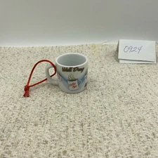 WALL DRUG MINI MUG/CUP  ORNAMENT 1 3/4” Tall