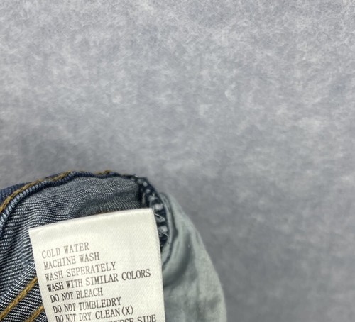 Threadz Denim Jeans High Waisted Zip Closure Dark Blue Size M Medium High Waist - Picture 11 of 13