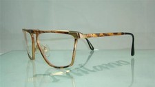 VERY RARE VINTAGE Laura Biagiotti V98 29F Copper Brown Eyeglasses Frames Size 64