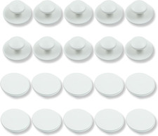 20 Pcs Self-Adhesive Dresser Knob Instant Adhesive Cabinet Handle Pull Mini Self