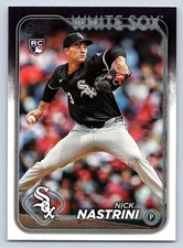 NICK NASTRINI  WHITE SOX  RC  2024 TOPPS UPDATE #US225