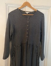 White Stuff Marsia Stripe Jersey Dress size 10