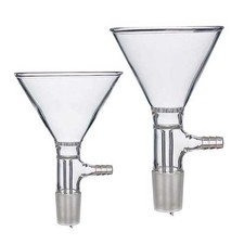 50mm-150mm Glass Funnel with Standard Filter Joint Transparent Lab Glassware
