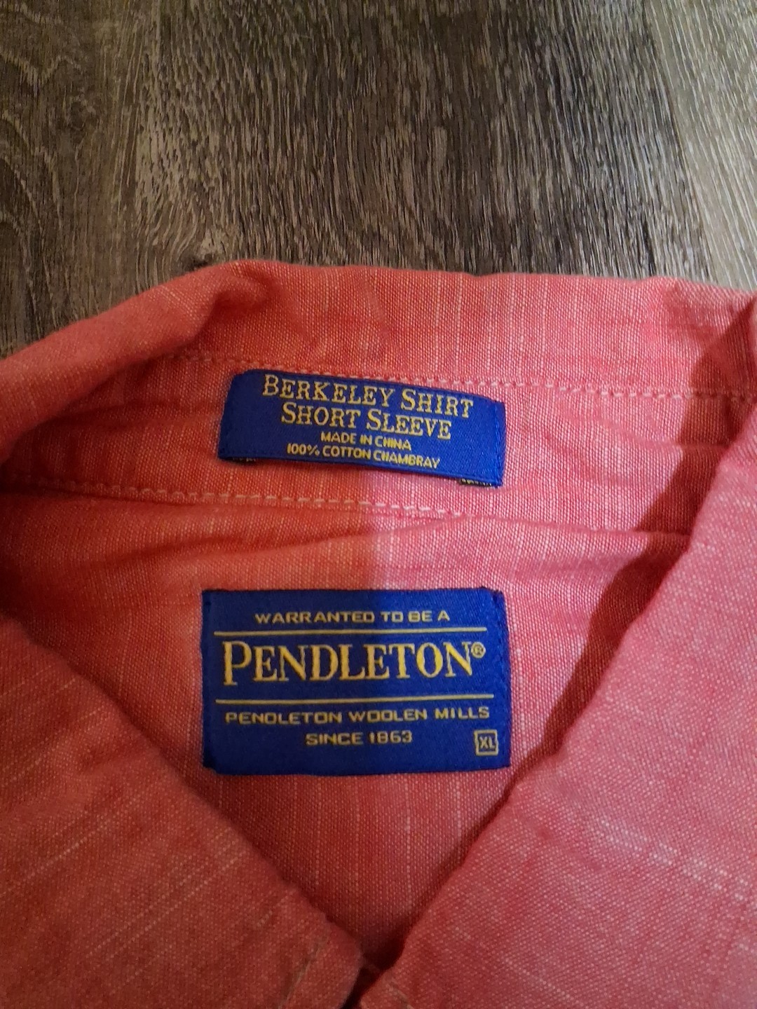 Pendleton Men's Berkeley Button-Up Chest Short Sl… - image 2