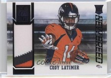 2014 Panini Elite New Breed Materials Prime 77/99 Cody Latimer #28 0a1