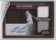 2022 Absolute Tools of the Trade 3 Swatch Signatures /199 Mike Baumann Auto 0c6
