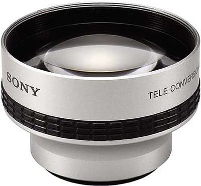 Sony 2x Tele Conversion Objektiv Konverter für ausgewählte Camcorder (VCL-R2037S)