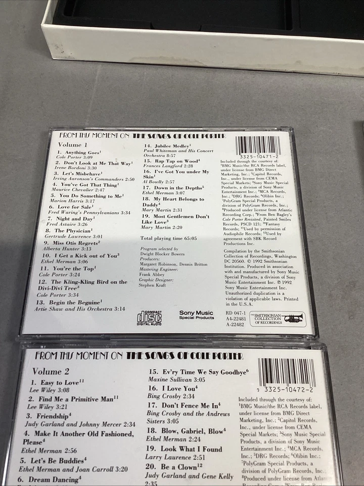 From this Moment On: The Songs of Cole Porter (4CD) Set In Holder — 第 4/4 张图片