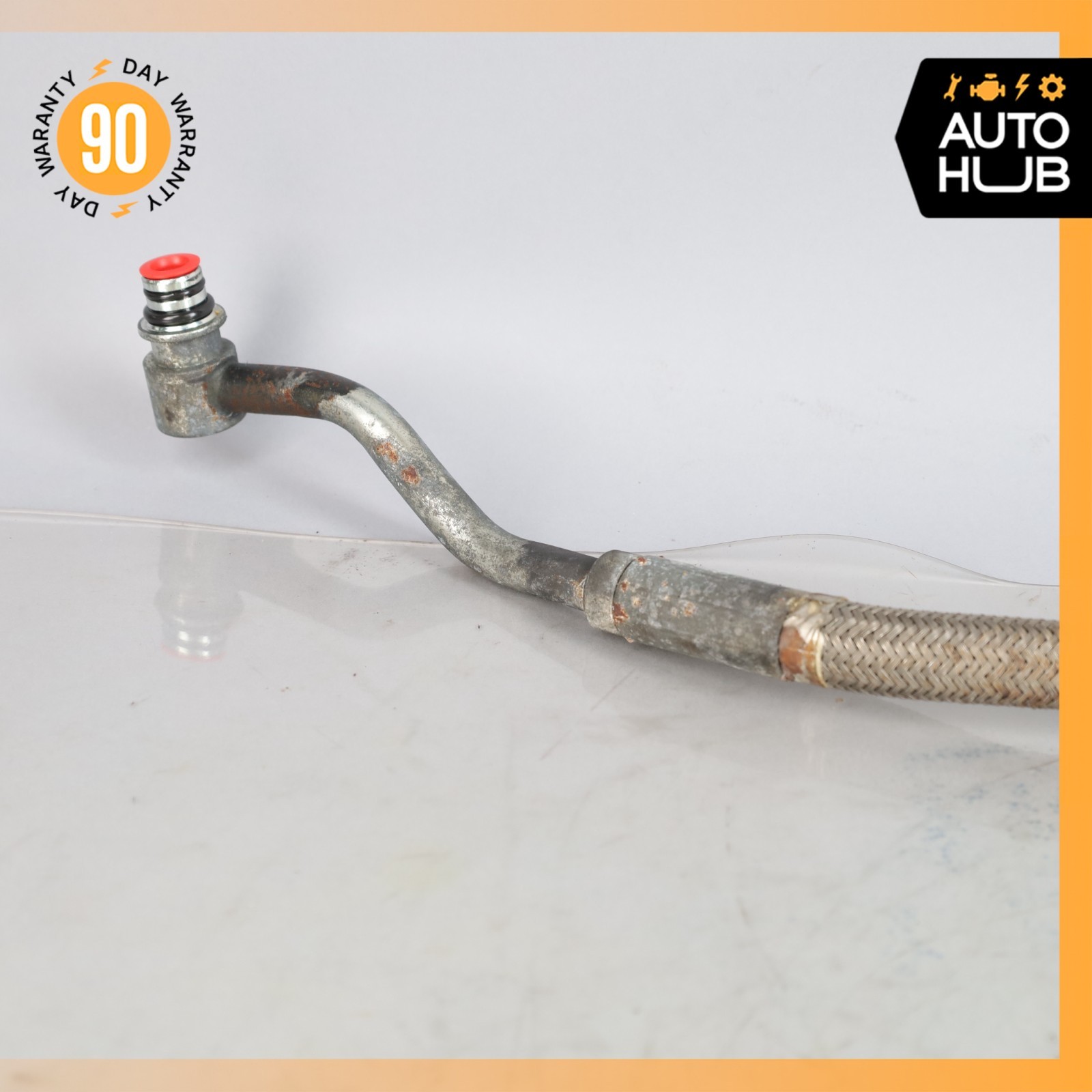 04-19 Maserati GranTurismo M145 Transmission Oil Cooler Line Hose Pipe OEM 47k