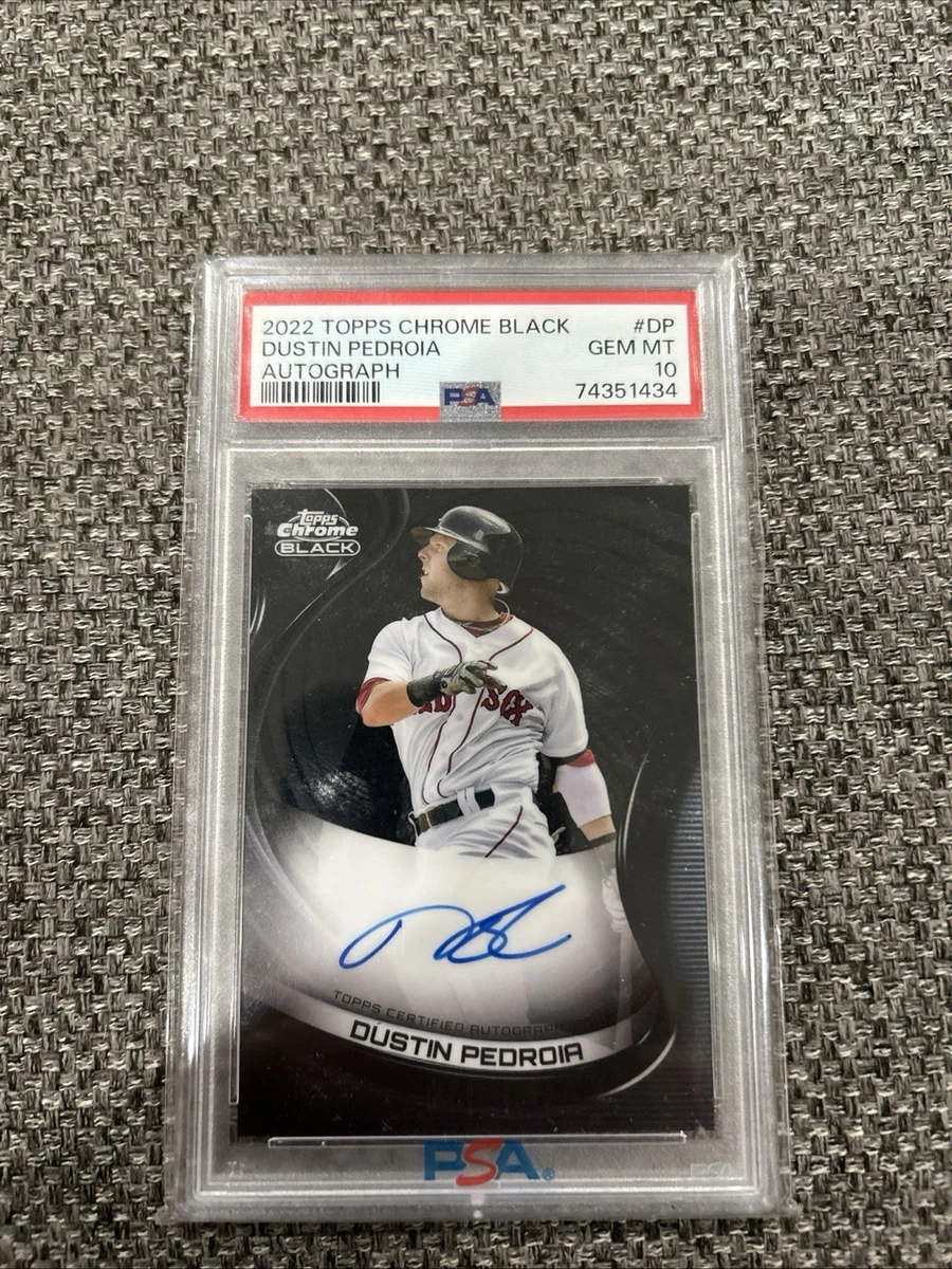 Topps Dustin Pedroia Baseball Original Autographed Sports Trading