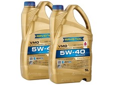 RAVENOL VMO SAE 5W-40 Motoröl 10 Liter (2x5L) BMW LL-04, GM dexos2, MB 229.31 RAVENOL VMO SAE 5W-40 Motoröl 10 Liter (2x5L) BMW LL-04, GM dexos2, MB 229.31