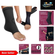 Lightweight Compression Ankle Brace for Plantar Fasciitis  Tendonitis Relief