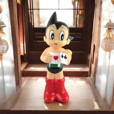 HTF Astro Boy Billiken Soft Vinyl Figure Tetsuwan Atom Big Money Bank