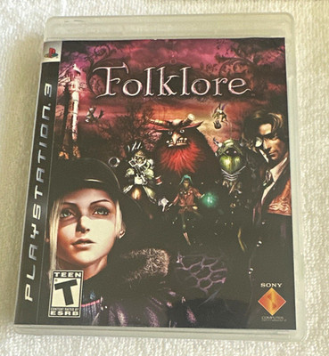 Folklore (Sony PlayStation 3, 2007) Complete w/ Case, Disc & Manual NTSC-U/C T