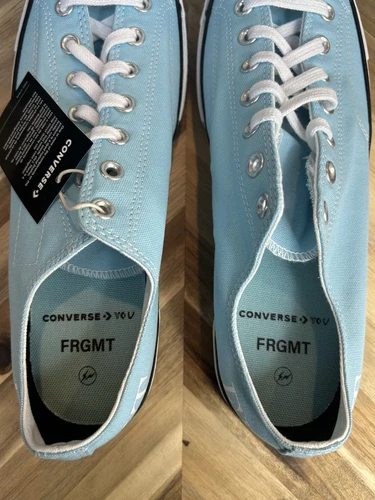 Converse X Fragment Chuck Low 70 Design By You Unc Bleu Blanc Homme 12 Rare OG