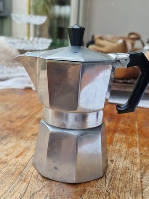 Vintage Bialetti ''Zanzibar'' Espressokocher  Rarität aus den 1970ern mit Prospekt