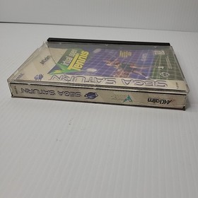Virtual Open Tennis (Sega Saturn, 1996) With Manual *Damaged Case*