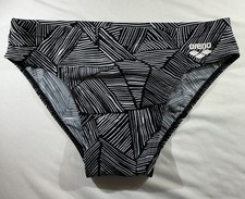 ARENA Swim Brief Mens 30 Black Swimsuit,no label size, see pics for measurements
