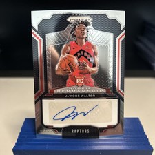 JaKobe Walter 2024-25 Panini Prizm Rookie Penmanship Auto RC #SS-JKW