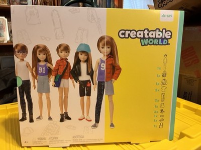 Creatable World Deluxe Character Kit DC-619 New in Box