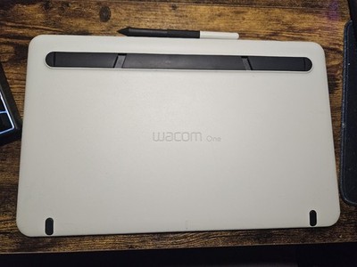 Wacom One 13.3 inch Graphics Tablet - Flint White (DTC133W0A)