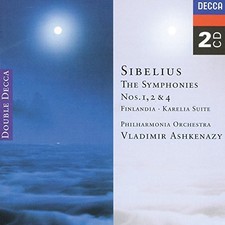 JEAN SIBELIUS PHILHARMONIA ORCHESTRA - Sibelius: The Symphonies Nos. 1, 2 & 4