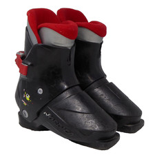 Nordica Super 0.1 Junior Ski Boots 242mm Black And Red KM3
