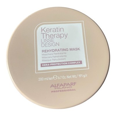 Alfaparf Milano Keratin Therapy Lisse Design Rehydrating Mask 6.7 oz