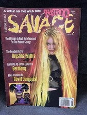 Tattoo SAVAGE Magazine - Number 16, April/May 1997 - Tattoo Magazine