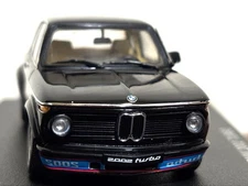 AUTOart BMW 2002 Turbo Black 1/43 Minicar