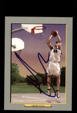 Signed Basketball Card Auto Mehmet Okur 2006-07 Topps Turkey Red #101 Utah Jazz