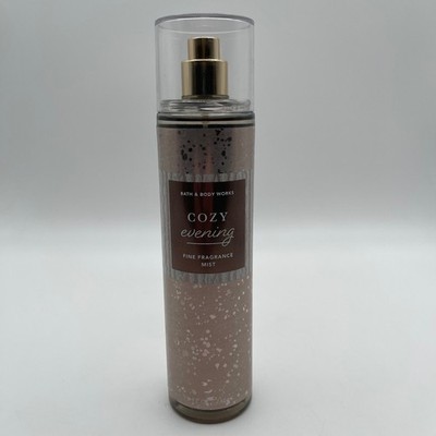 Bath & Body Works Cozy Evening Fragrance Mist 8oz Lavender Freesia Musk Spray