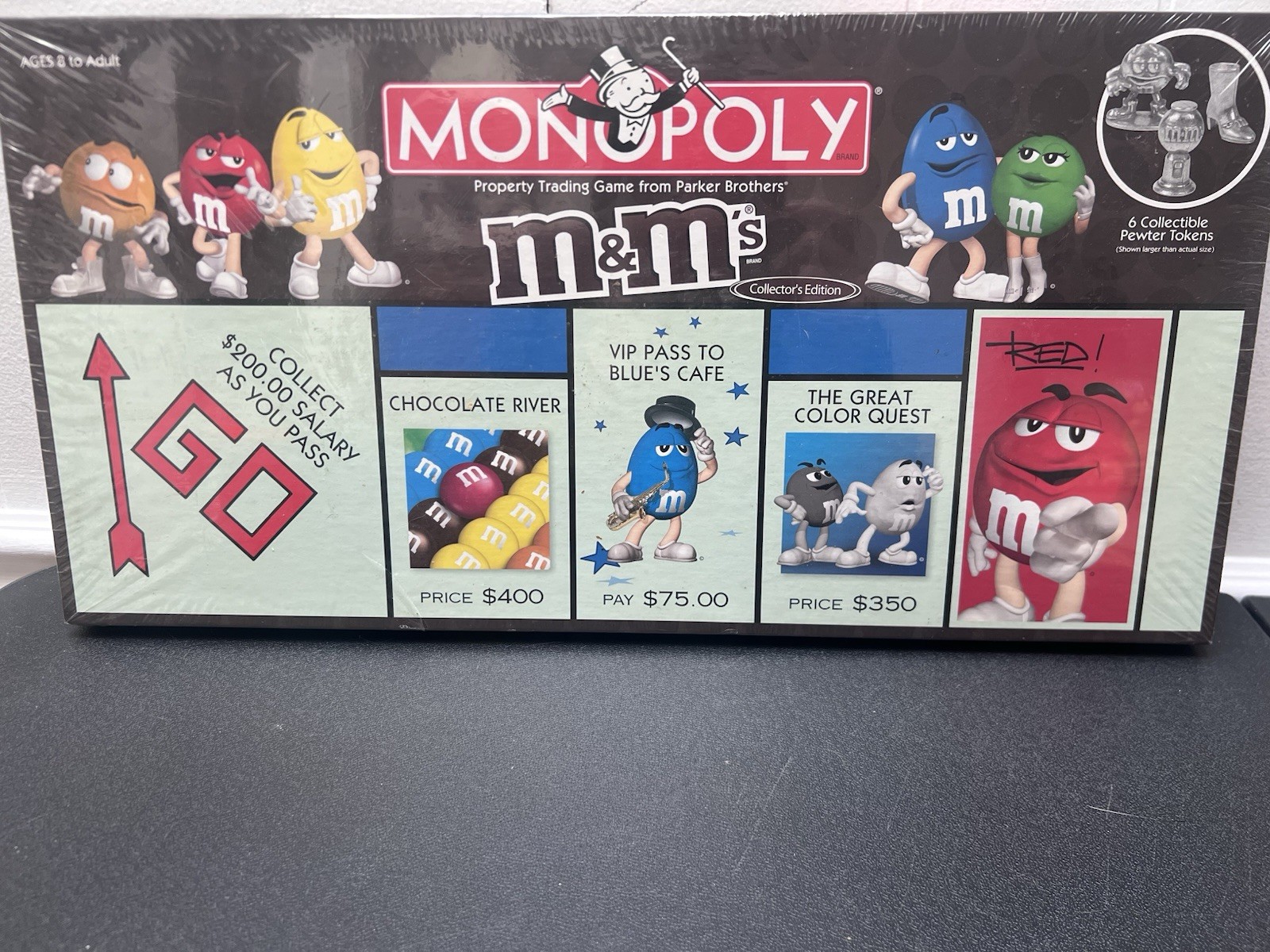 Monopoly M&M's Collector's Edition Board Game 2004 USAopoly New Sealed NIB