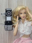 1:6 Scale Barbie Vintage Style Pay Phone Diner Retro Accessories 1/6 Furniture