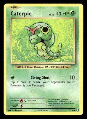 Caterpie Common XY - Evolutions 3/108 NM