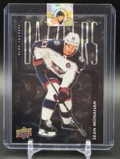 2025-26 Upper Deck Series 2 Black Dazzlers Sean Monahan Blue Jackets
