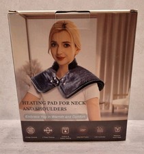Heated Neck  Shoulder Wrap Heating Pad 6 Temperature settings Brand New 