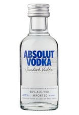 Absolut Original Vodka 5cl (50ml) Miniature 40% Vol, Save With Multi Buy