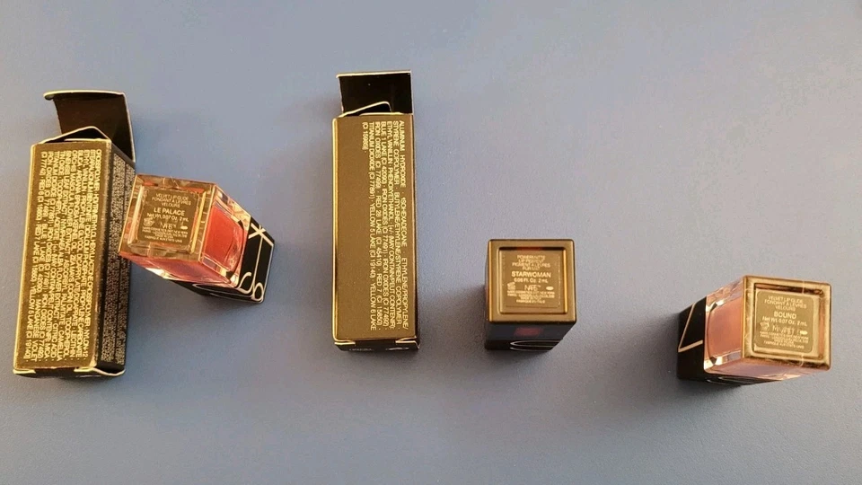 New NARS Velvet Lip Glide Powermatte Liquid Lip Set Bound Starwoman Le Palace - Image 2 of 2