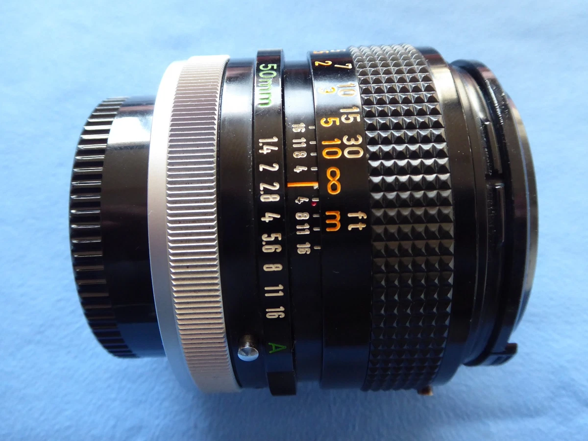 Canon FD 50mm f/1.4 Camera Lenses for sale | eBay