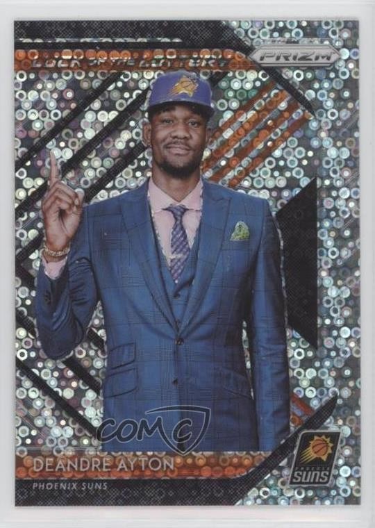 2018 Panini Prizm Luck of the Lottery Fast Break DeAndre Ayton #1 Rookie RC 10qe