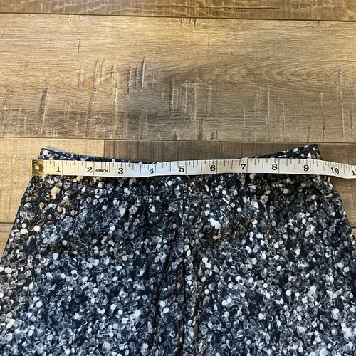 Terez girl’s silver glitter leggings, size 7/8 - Picture 2 of 5