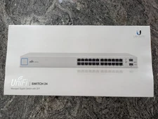 Ubiquiti UniFi US‑24 24‑Port Managed Gigabit Switch – Original Box, Excellent
