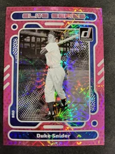 2023 Donruss Duke Snider PINK HOLO FIREWORKS card #E4 Dodgers HOF
