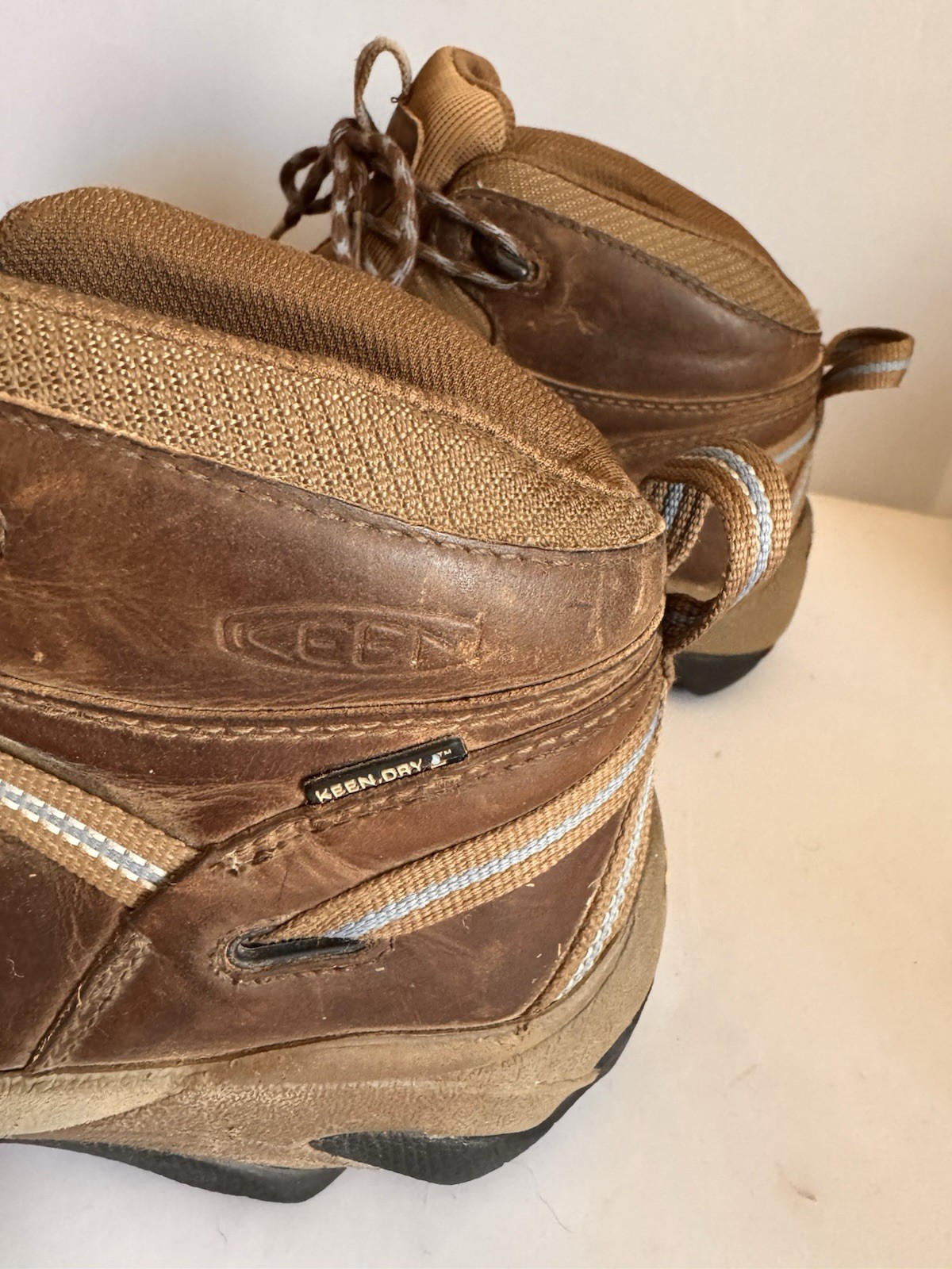 Scarpe da trekking Keen donna taglia 10 marroni medie casual trail asciutte GTS 0711