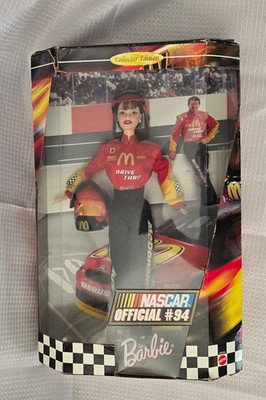 Vintage Nascar Official #94 Barbie Doll McDonald s 1999 Collector's Edition 