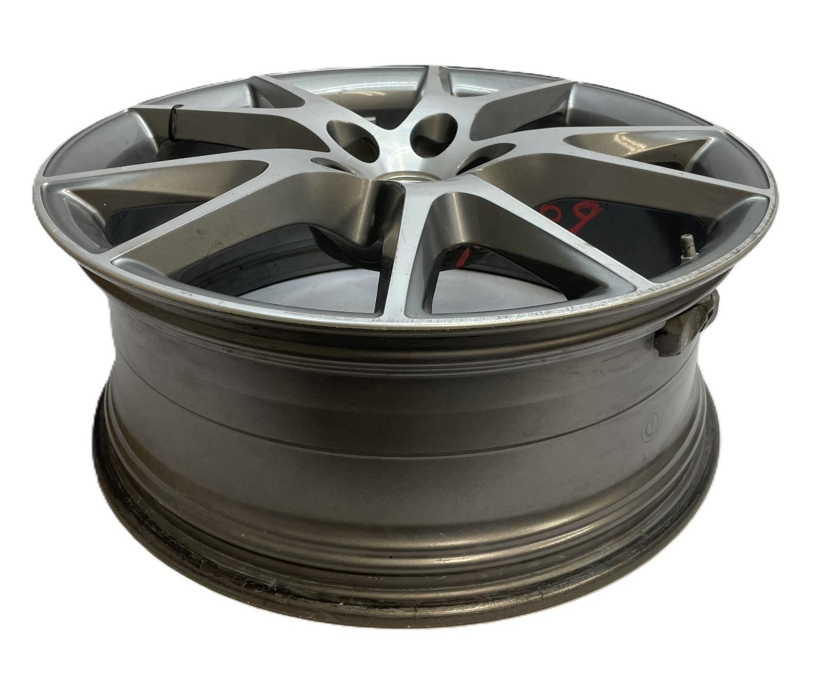 2010 FERRARI CALIFORNIA WHEEL 5 Y SPOKE MACHINED GRAY PAINTED POCKETS B-