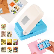 Stamp Punch, 1x0.8 Rectangular Postage Stamp Puncher, Stamps Shaped Stamp Pun...
